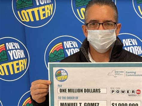 sport lottery|Lottery winner! NYC resident claims $2 million Powerball prize.